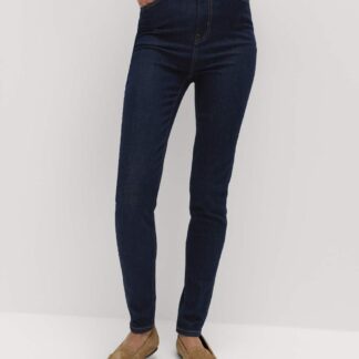 M&S Ivy Supersoft High Waisted Skinny Jeans Indigo Mix