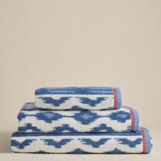 M&S Pure Cotton Ikat Towel Denim