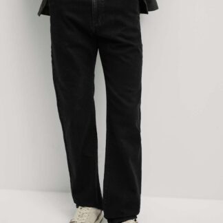 M&S Straight Fit Jeans with Stormwear™ Black