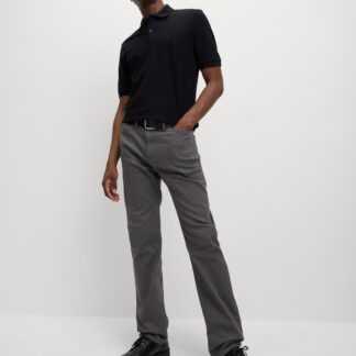 M&S Straight Fit Stretch Jeans Dark Slate