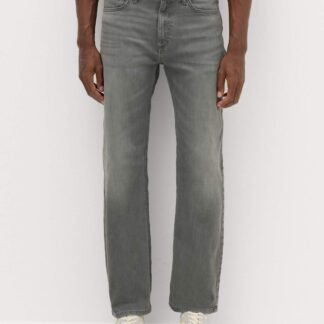 M&S Straight Fit Stretch Jeans Mid Grey